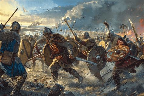 The Battle of Maldon: Anglo-Saxon Resistance Against Viking Raids and Shifting Power Dynamics in 8th Century England