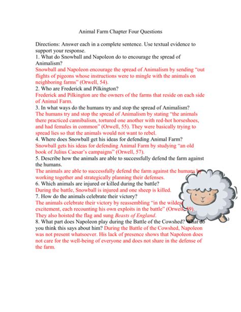 Animal Farm Questions and Answers PDF: A Journey Through Allegory and Satire