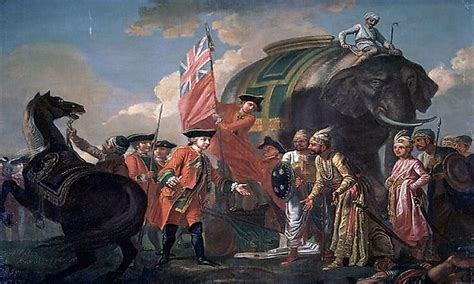 The Battle of Plassey: Britityn nousu Intian poliittisessa kentässä ja Bengalien nababaatin alamäki