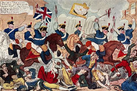 The Peterloo Massacre: A Harbinger of Democratic Reform and Violent Suppression of Dissent in Early 19th Century Britain