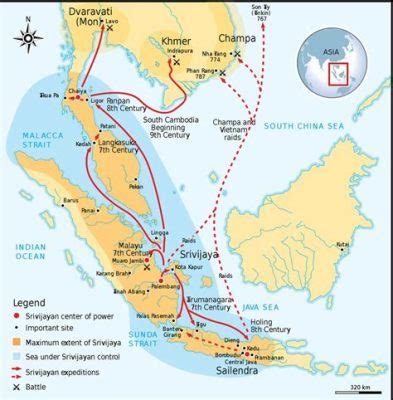 The Srivijaya Empire's Maritime Dominance and the Rise of Buddhist Monasteries: Unveiling the 9th Century Transformation through Archaeological Discoveries in Kedah